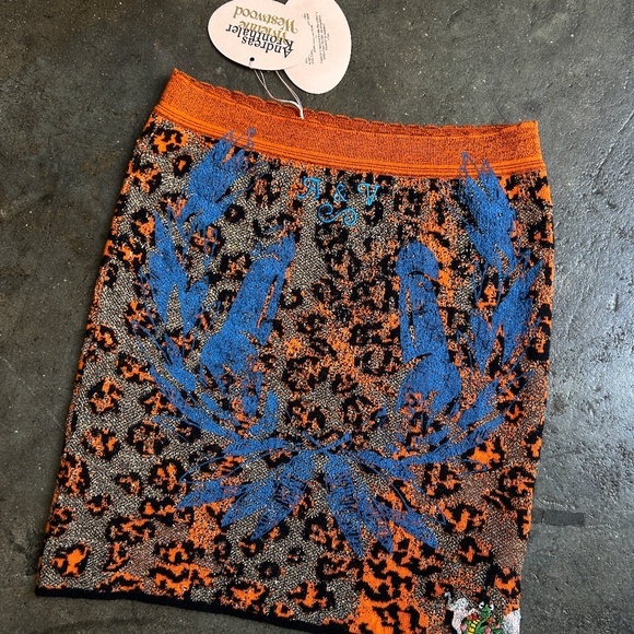 Vivienne Westwood New w/ Tags 560$ S/S 2020 Custom Leopard Skirt - Picture 14 of 16
